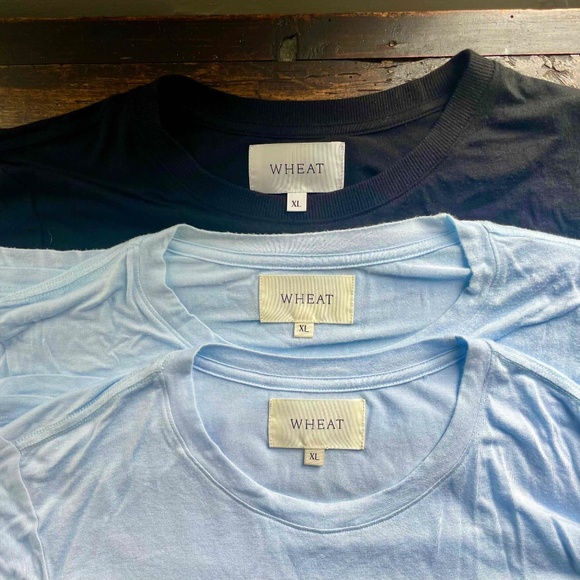 Lot of FOUR - WHEAT Women's XL Tees - Picture 1 of 4